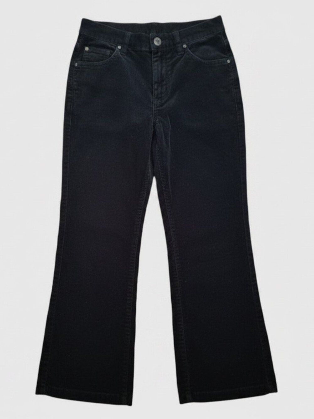 IZOD Black Velvet Stretch Jeans Pants Girls Size 5